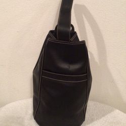 Esprit Black One Strap Backpack Purse