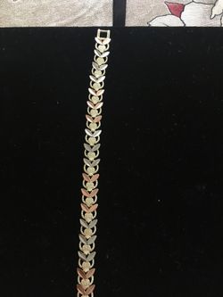 Gold plated bracelet