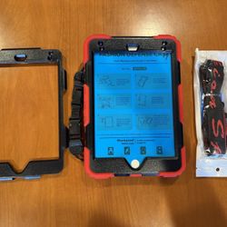 New Protective Cover For iPad Mini 5/4 Red/black 