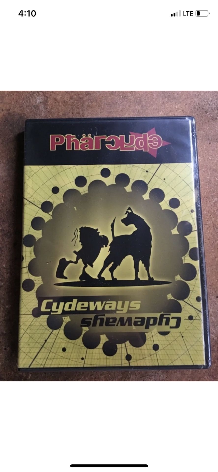 The Pharcyde cydeways dvd sealed new. This dvd was sold on the world tour