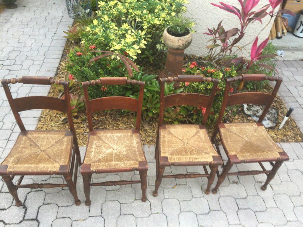 Antique Hancock Chairs made 1900ca.