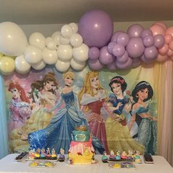 DISNEY PRINCESS 👑.  Backdrop ONLY