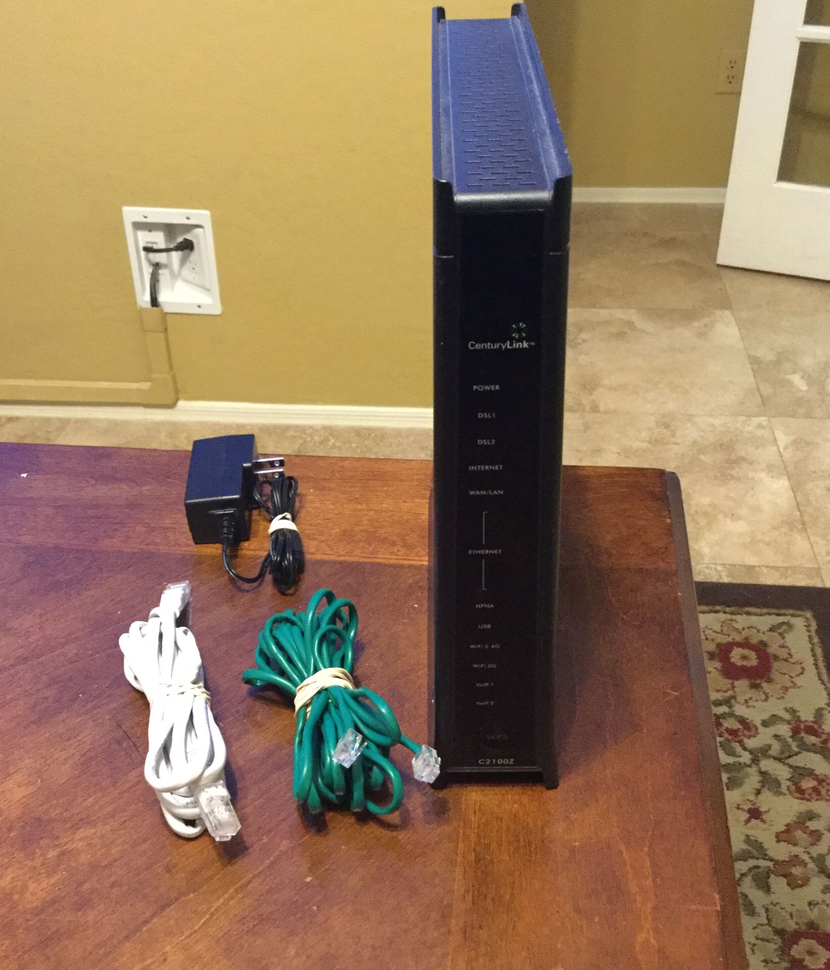 CenturyLink ZyXEL C2100Z Wireless 802.11ac VDSL Prism TV Gateway Modem Router