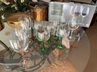 Juego De 10 Copas De Crystal
