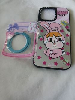Iphone 16 Pro Max Popmart Crybaby × Powerpuff Girls case