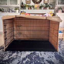 Large Dog Crate with Cover