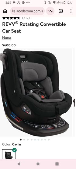 NUNA REVV Rotating Convertible Car Seat