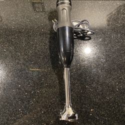 KitchenAid Stick Hand Blender KHB12310B Silver Black Mixer with 3 Speed Settings