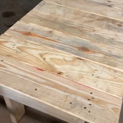 49” X 26” Wood Table 