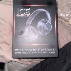 Wireless/wired Headphones With Noise Isolation 