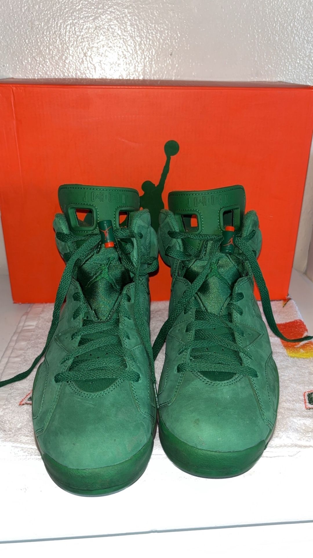 Jordan 6 Retro Green Gatorade