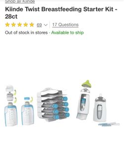 Kiinde starter breastfeeding kit