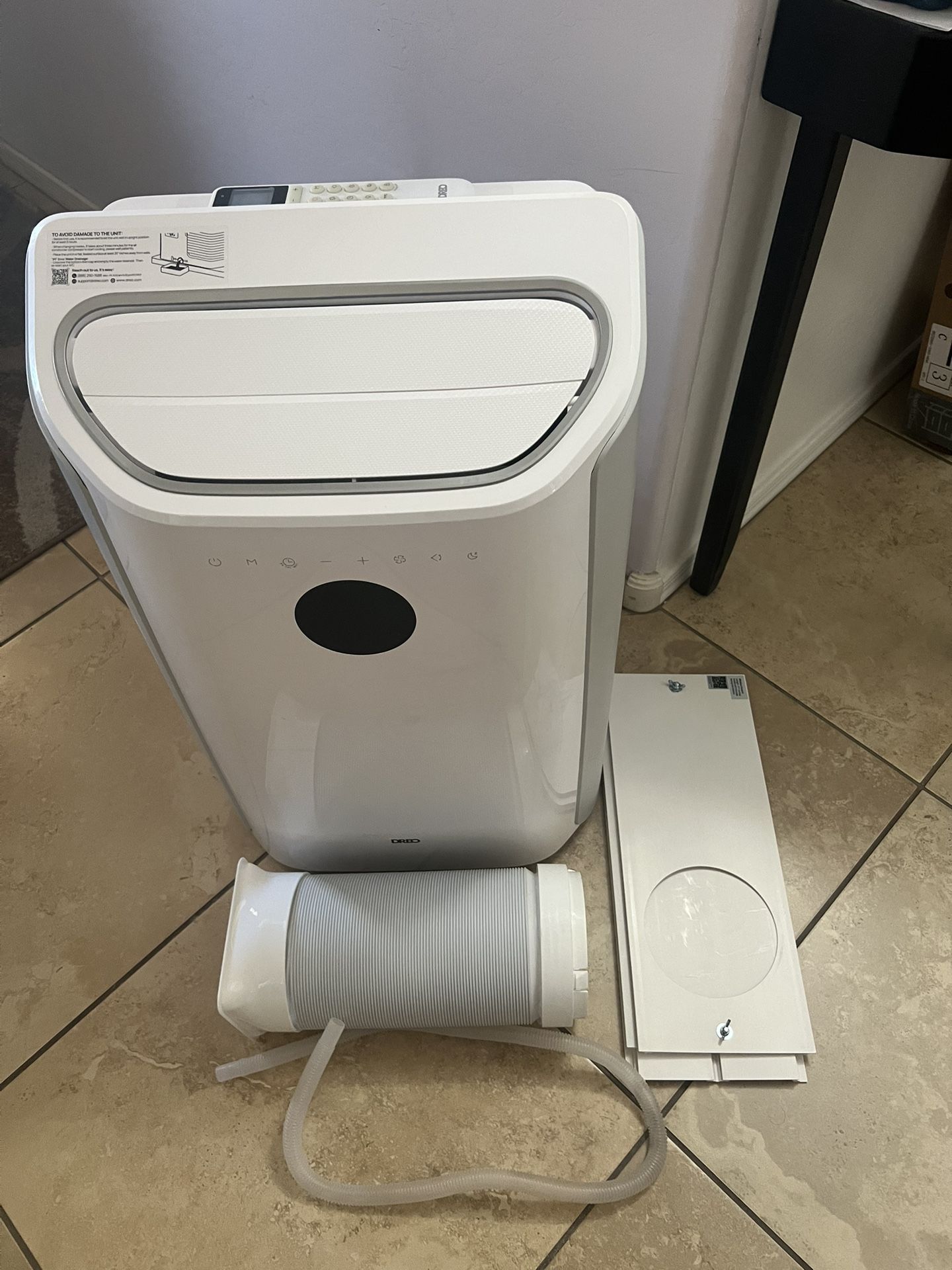 Dreo Portable Air Conditioners, 12,000 BTU AC Unit for Bedroom with Drainage-free Cooling,