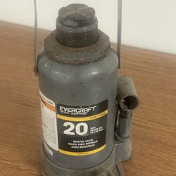 Evercraft 20 Ton Hydraulic Bottle Jack – Model (contact info removed)