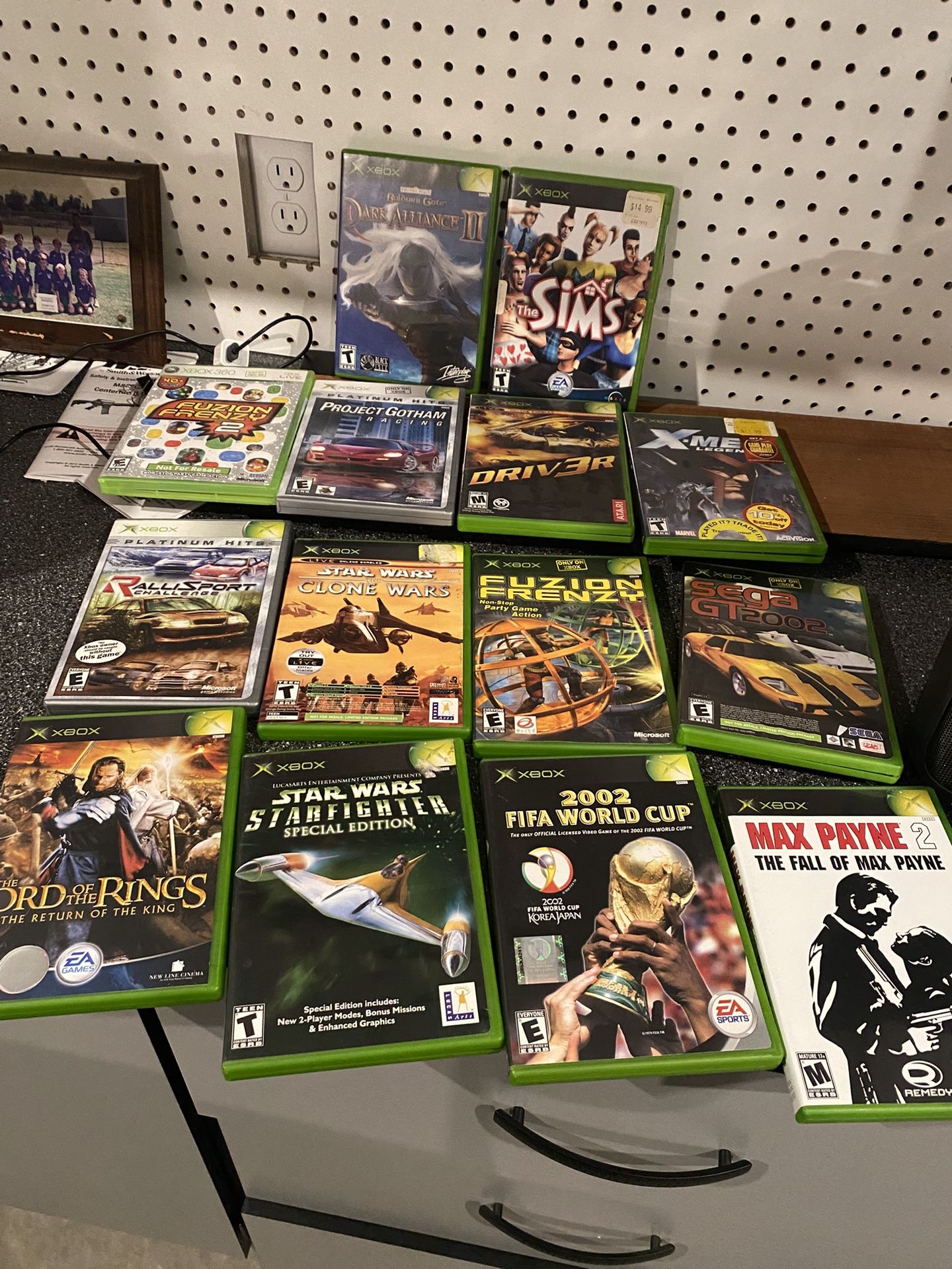 X Box Vintage Games Total 14 $50.00 For All 