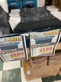 Stone Plates — $1.99
