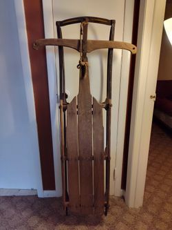 Antique Flexible Flyer Racer 