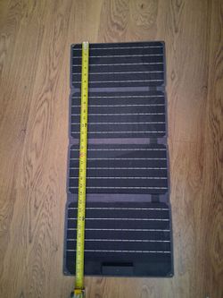 Foldable solar panel