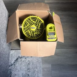 Ryobi Bucket Top Mister + Ryobi ONE charger