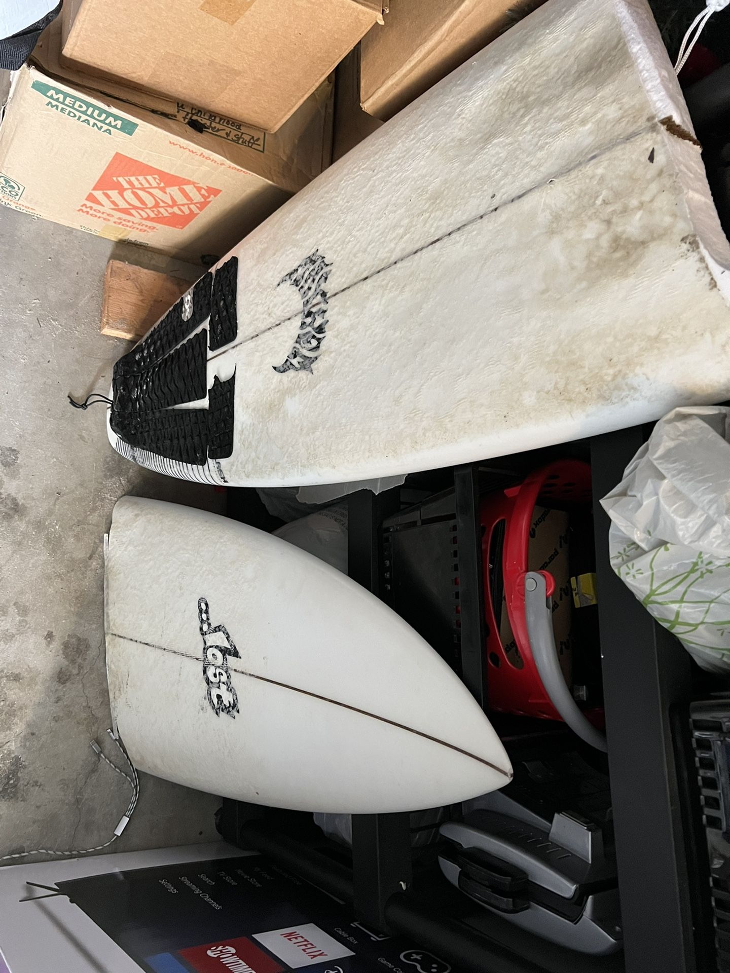 Broken Surfboard …lost Whiplash Easily Repairable