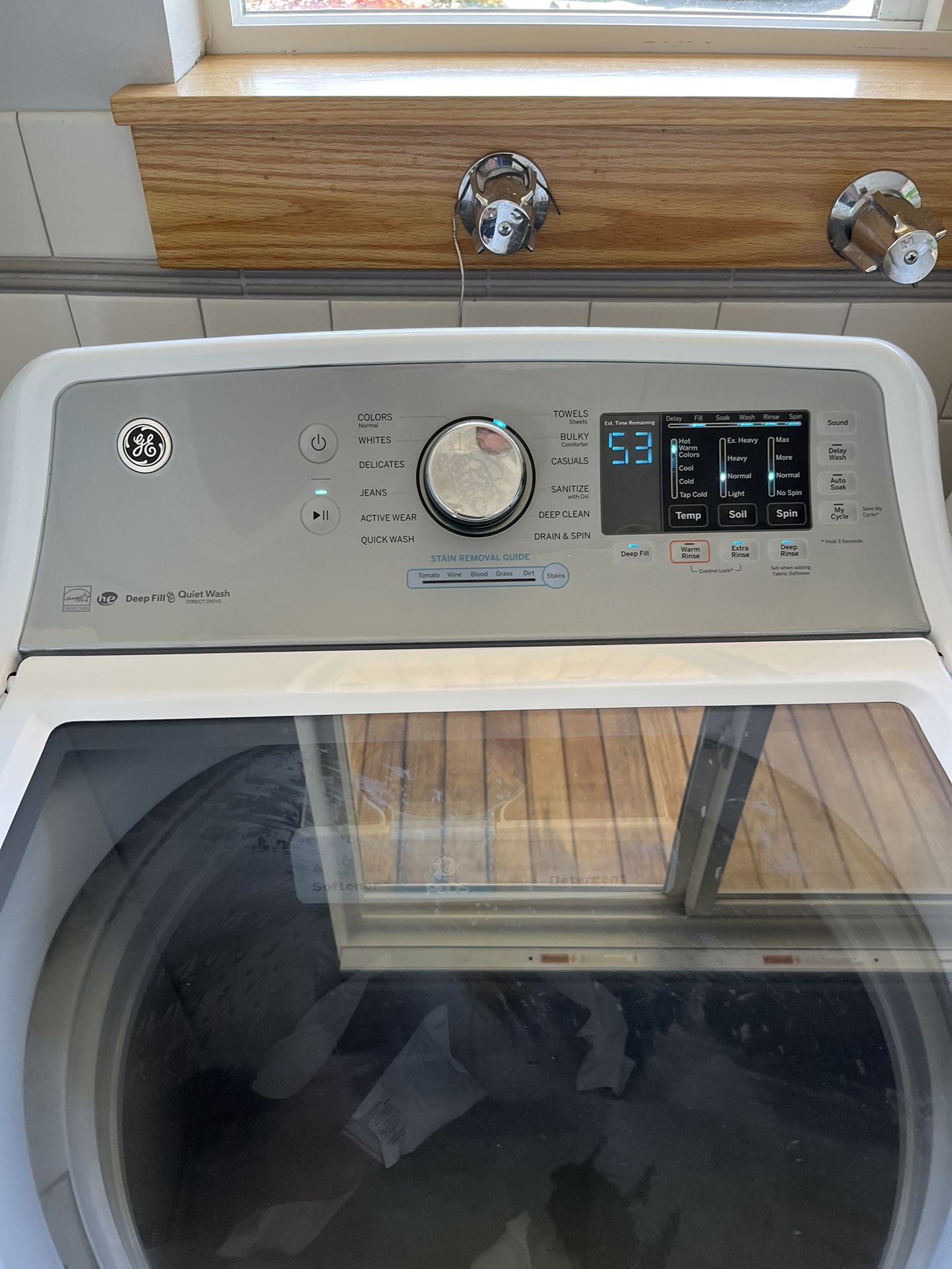 GE Wash Machine Model GTW720 4.8 Cu Ft