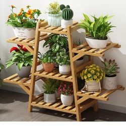 Brand new✨️ in box 📦 7 shelf bamboo🎍 plant stand 🪴