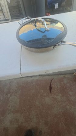 Used princess house pan with Glass Lid