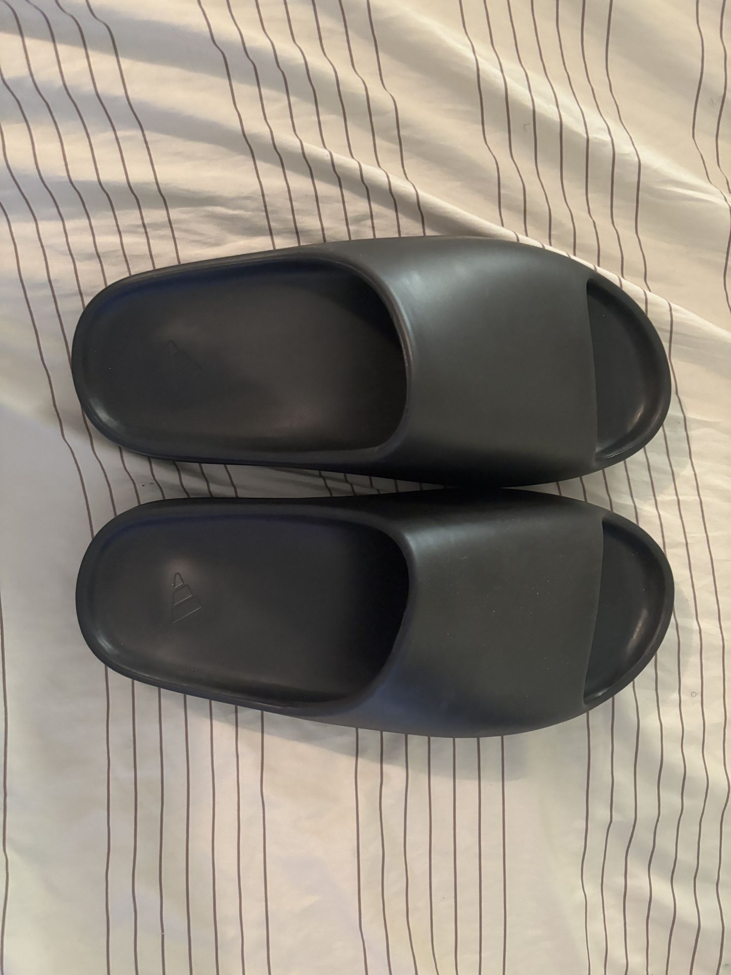 Adidas Black Yeezy Slides - Size 12