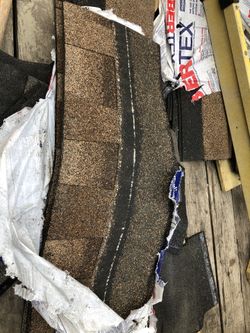 Architectural shingles and 3 tab