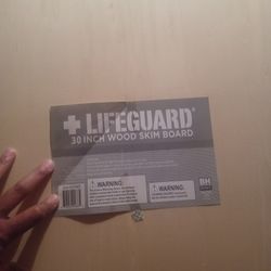 Life Guard Skim Board 