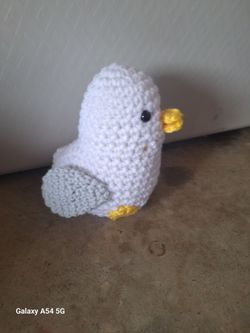 Crochet Stuffed Seagull