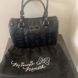 Black Disney Barrel Handbag