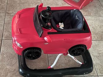 Red mustang baby walker