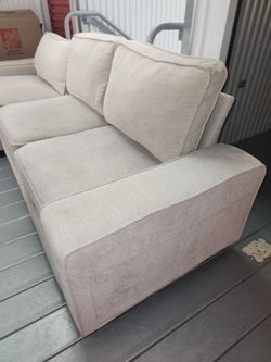 Loaded L-Sectional Couch