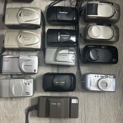 📸 Vintage cameras | Olympus • Minolta • Canon • Pentax