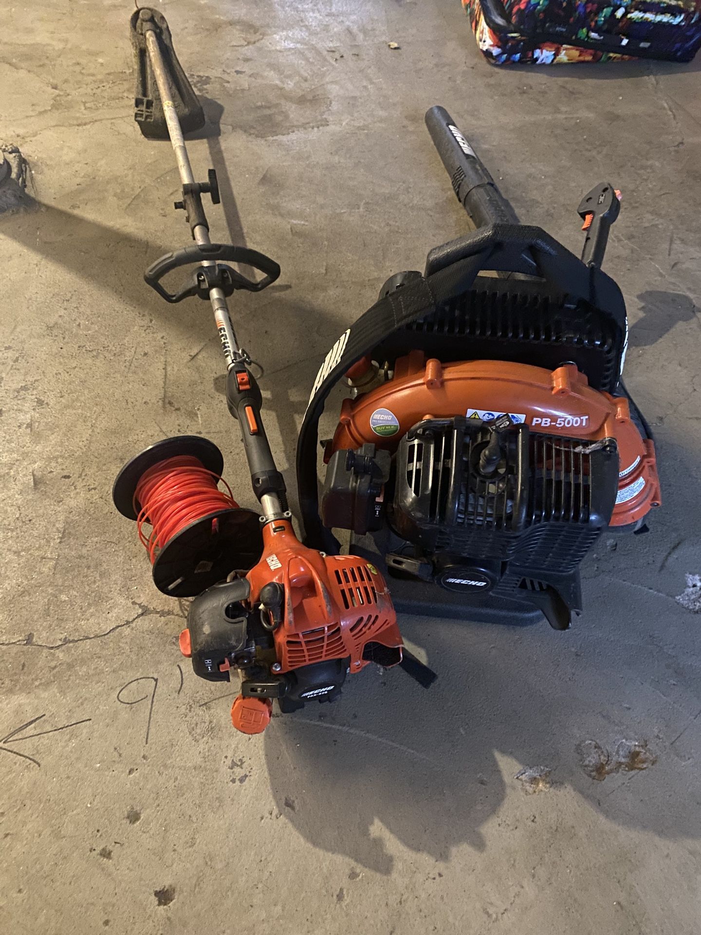 Echo Blower And Trimmer