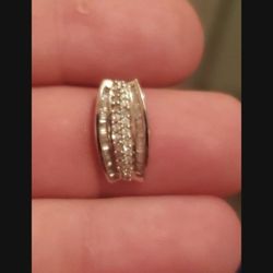 14k DIAMOND Pendant Slide