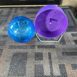 Hamster Wheel And Ball