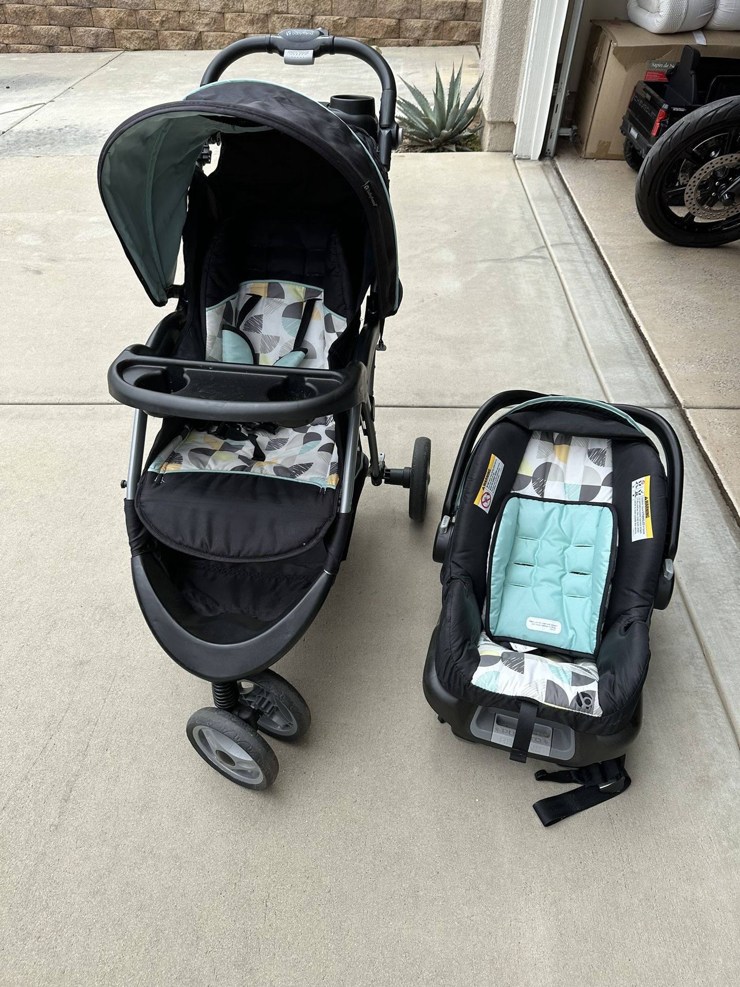 Infant Car Seat And Stroller System