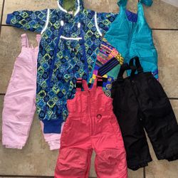 Snow Overalls And Snow Suit Bundle Size 2T