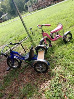2 Schwinn  3 wheel Bikes