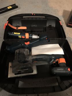 Black & Decker battery combo tool set