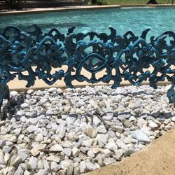 Vintage Teal Plant Holders 