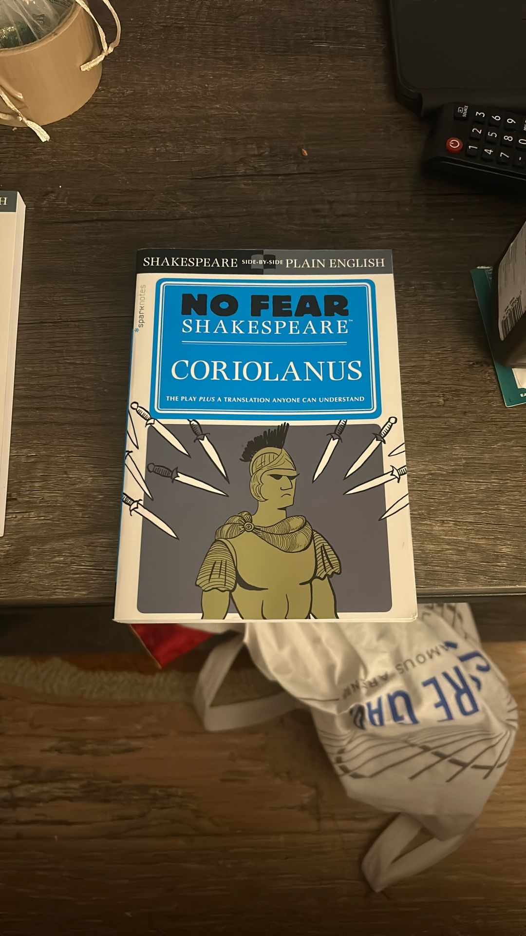 SparkNotes No Fear Shakespeare Coriolanus Book