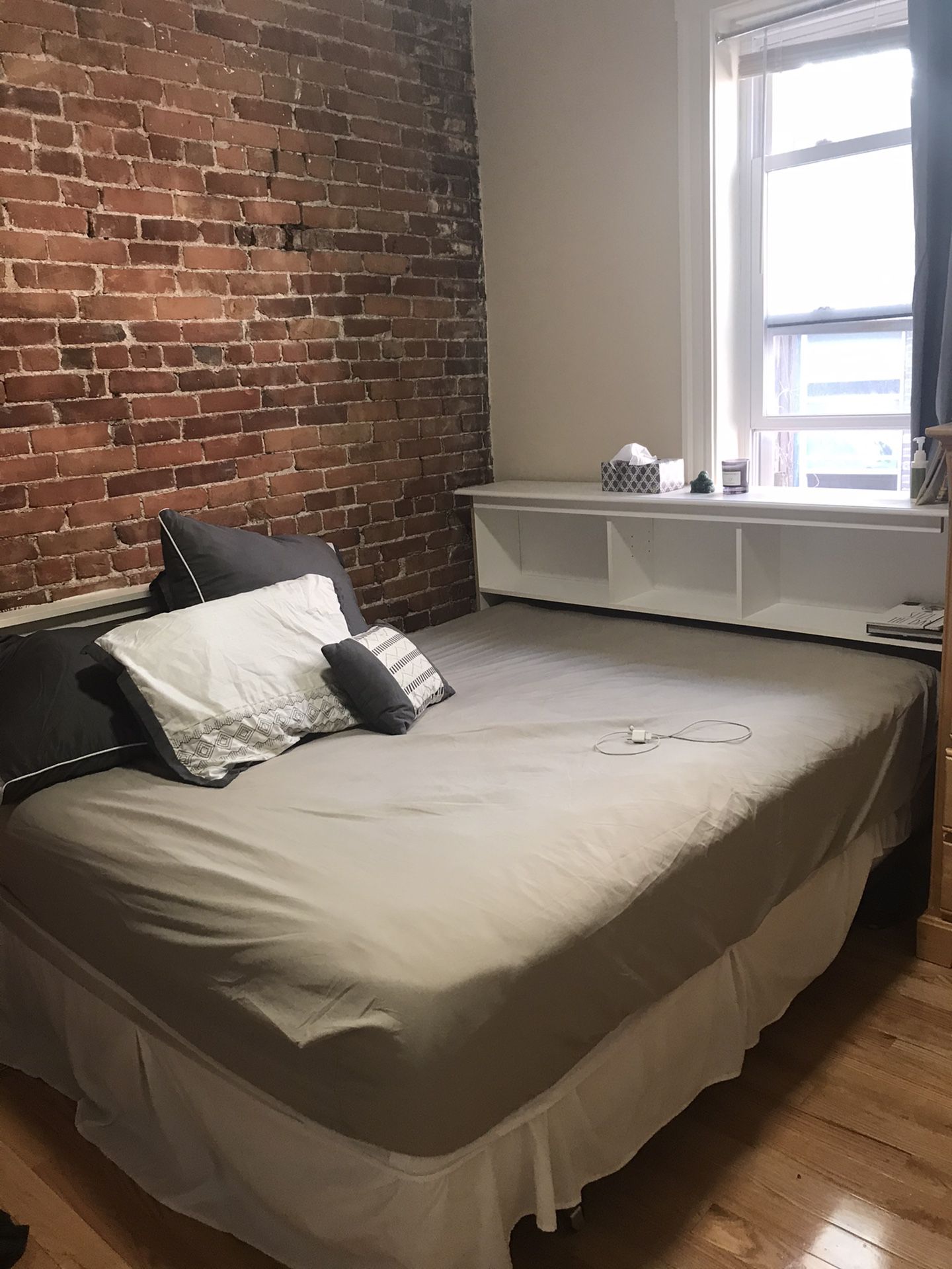 Bed Set - mattress, frame, box spring