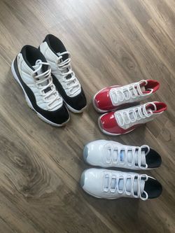 Jordan’s 11’s 3 pairs