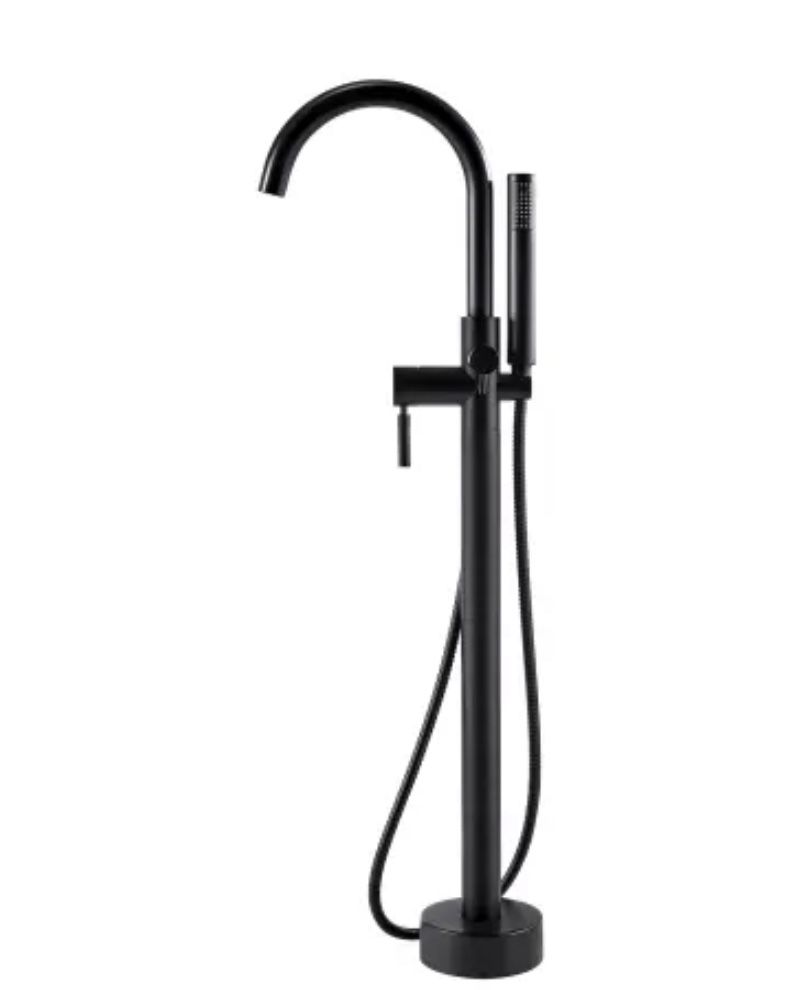 Tub Filler In Matte Black 