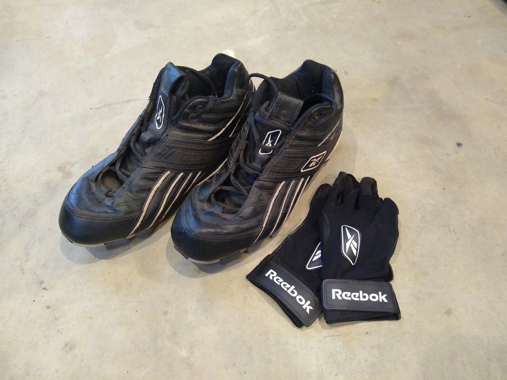 Baseball Cleats & Gloves Reebok