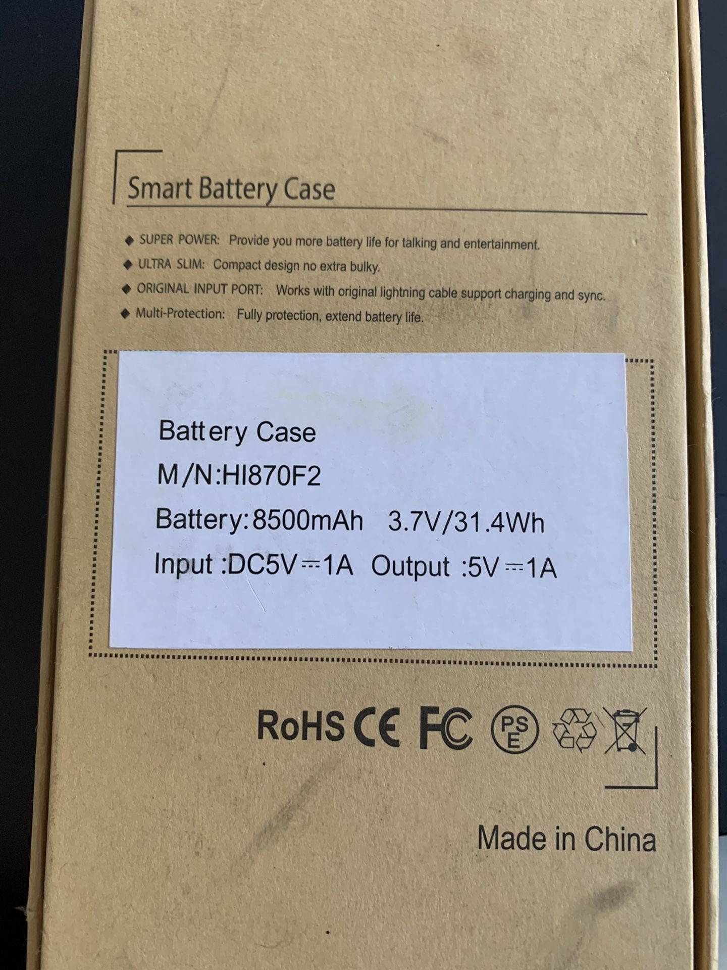 iPhone 6/7 Battery Case