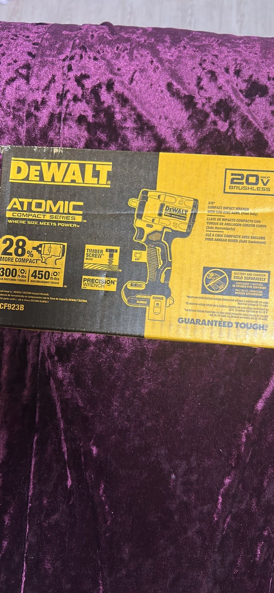3/8 Dewalt Compact Impact Wrench